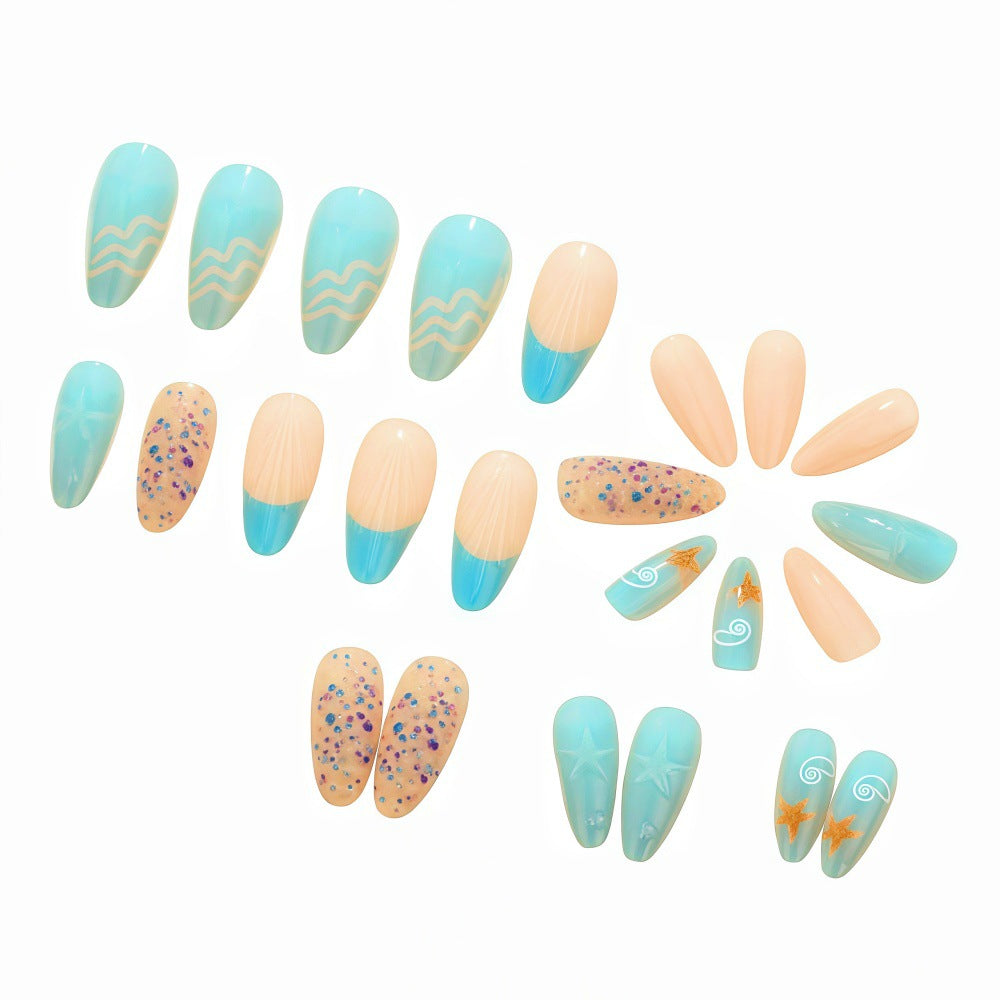 Creative artificial nails in maritime design Stornfield