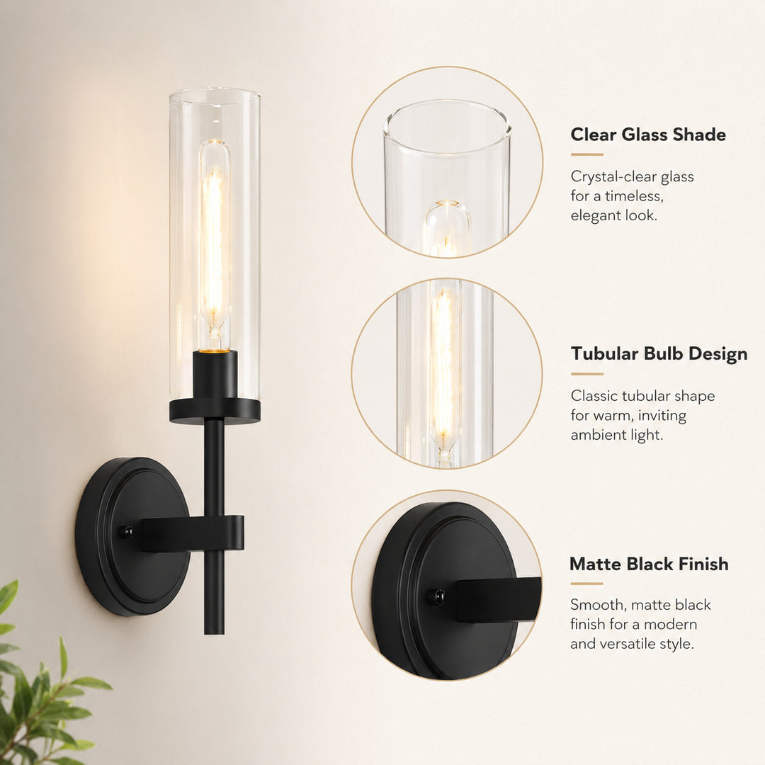 Wall-Mounted Elegant Sconce