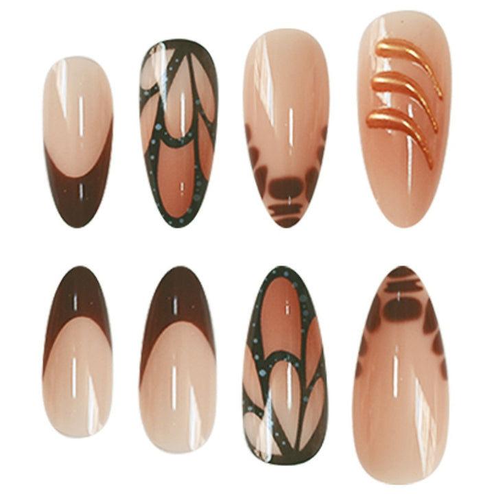 Chic Decorative Press-On Nail Art Stornfield