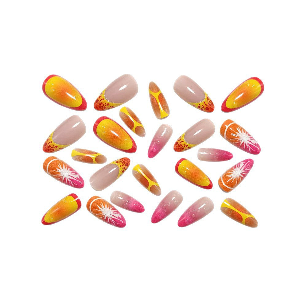 Creative 3D Nail Art with Fruity Motifs Stornfield