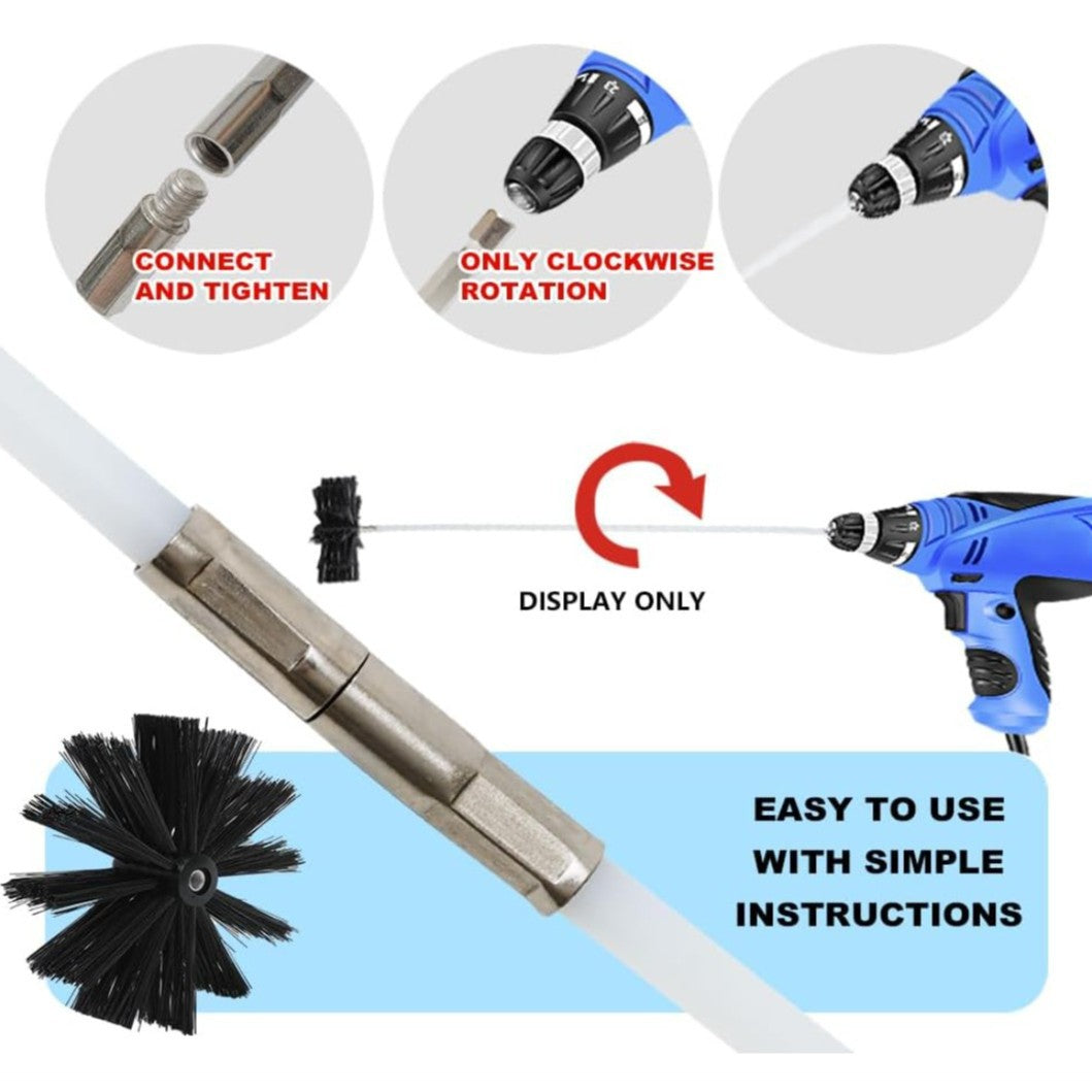 Versatile Cleaning Brush Attachment System Stornfield