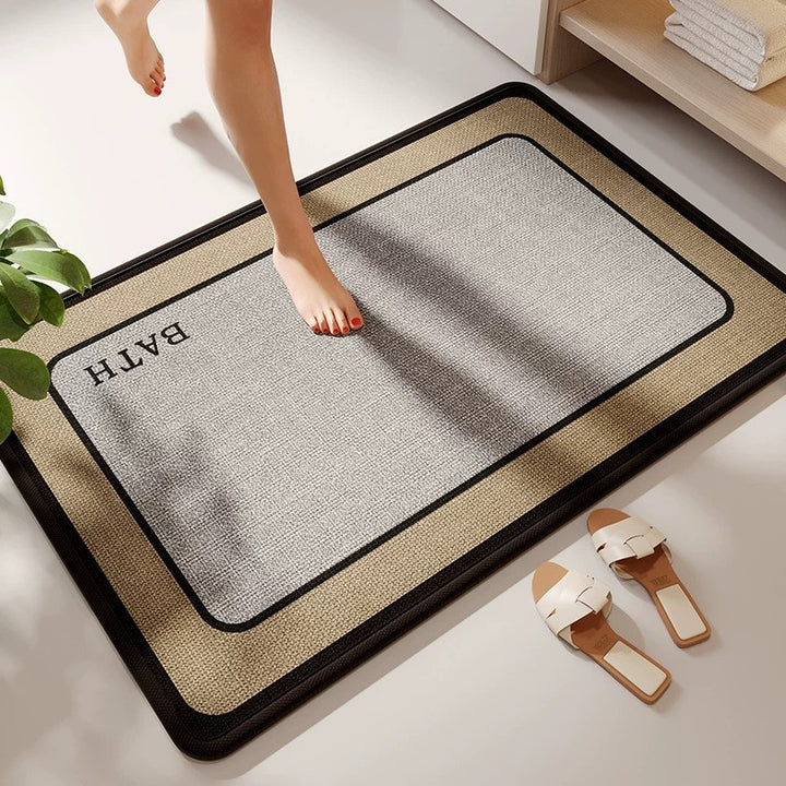 Luxurious Textured Bath Mat