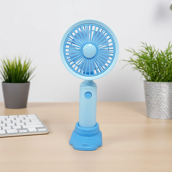 Ladies Portable Table Fan with Ergonomic Design and Adjustable Tilt Function Stornfield