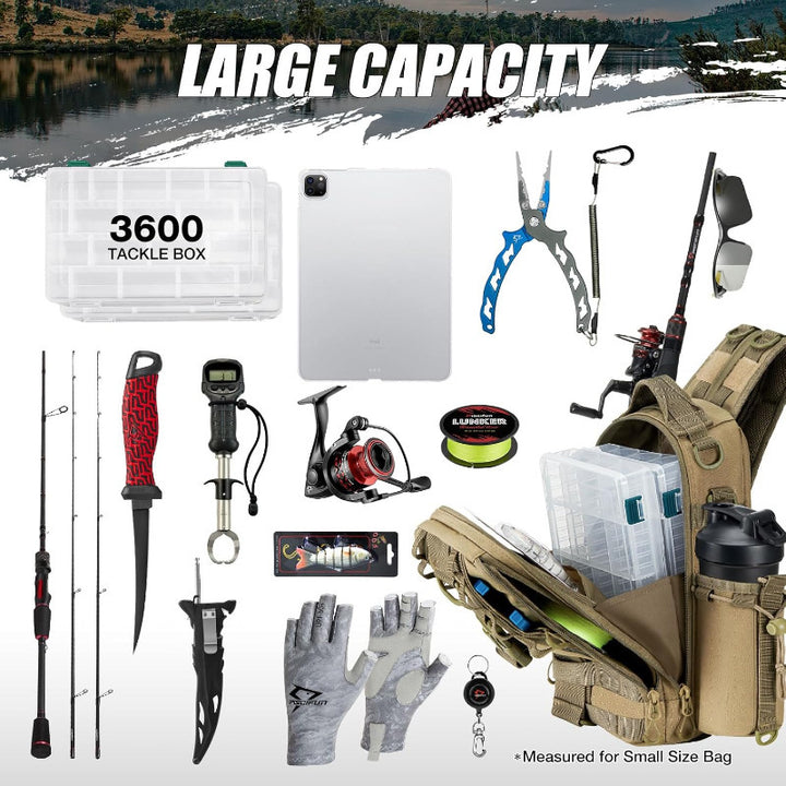 Fishing Gear Tactical Backpack Stornfield