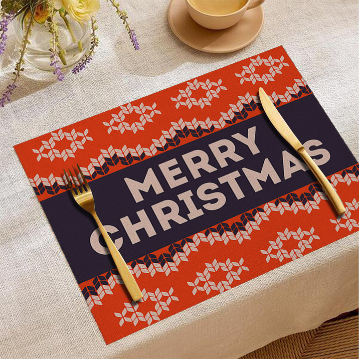 Festive Christmas Themed Table Mat