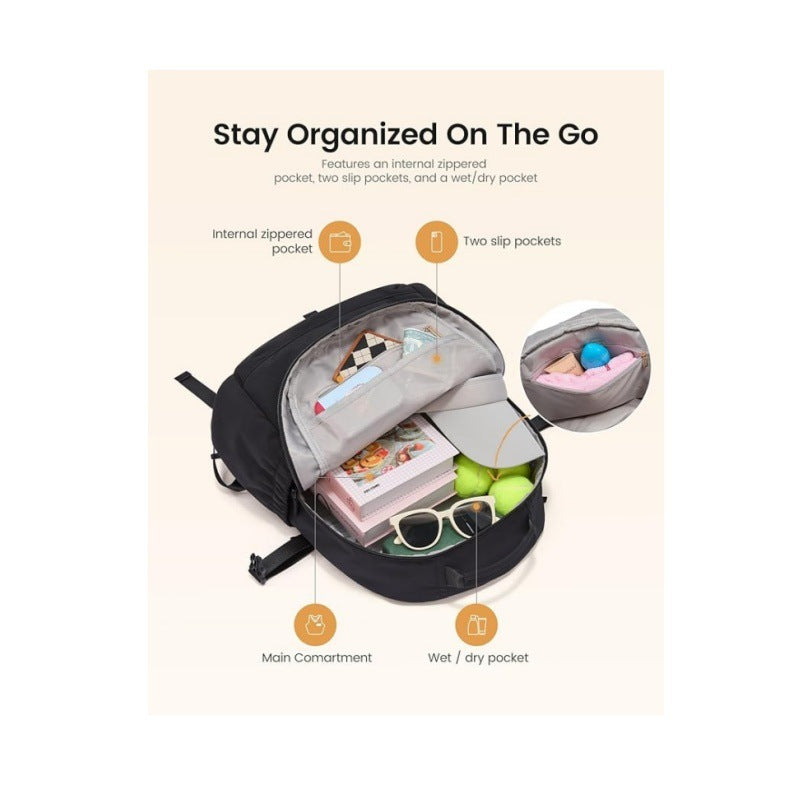 Sporty Tennis Trolley Backpack Stornfield