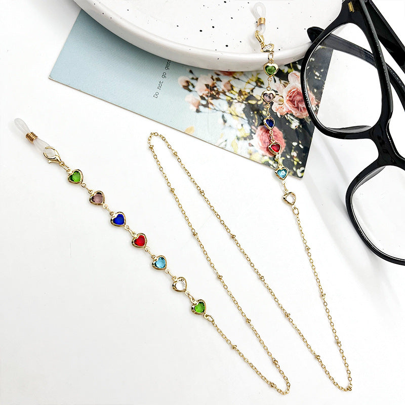 Heart-Shaped Eyewear Chain Stornfield