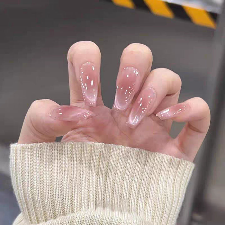 Artistic Floral Press-On Nail Set Stornfield