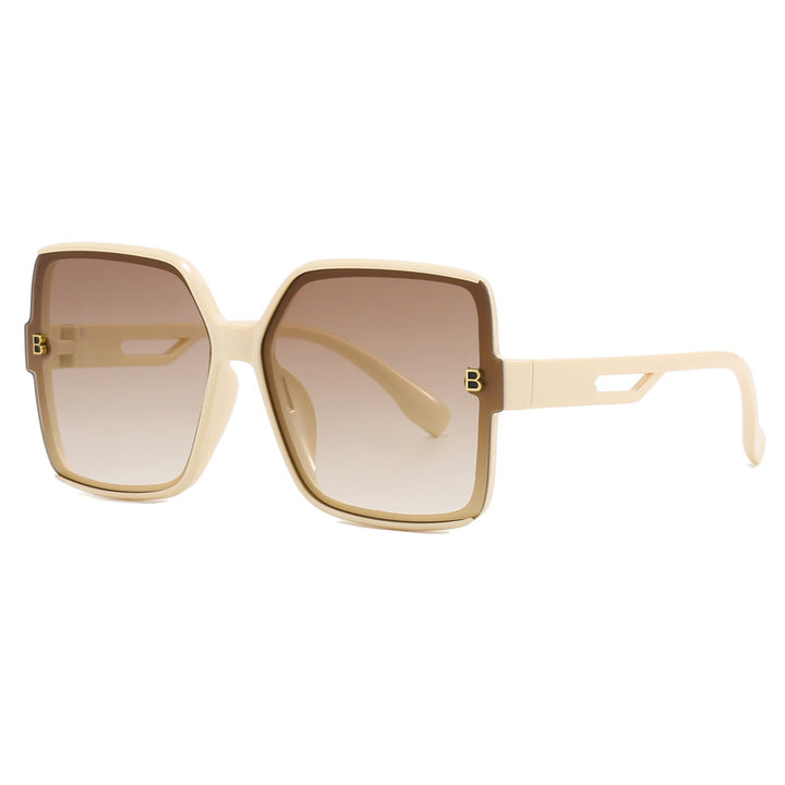 Women's fashionable oversized sunglasses with extravagant accents Stornfield