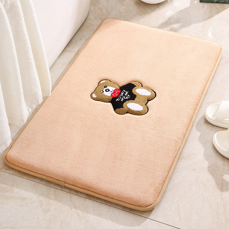 Cute Animal-Themed Bath Mat
