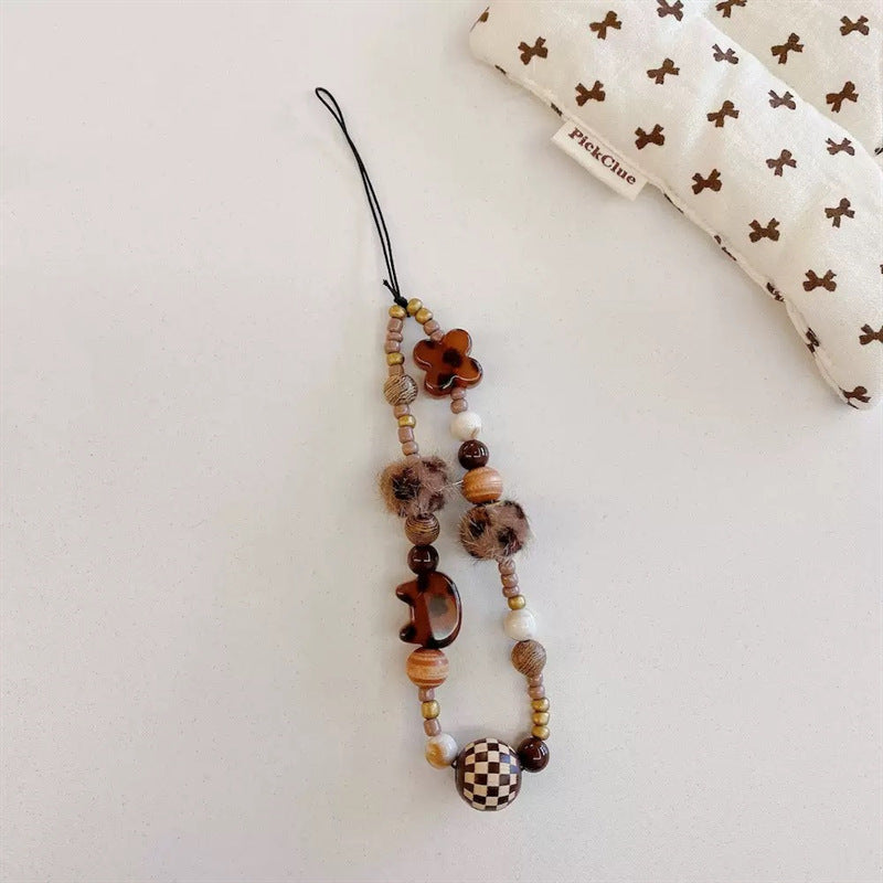 Decorative Beaded Charm Keychain Stornfield