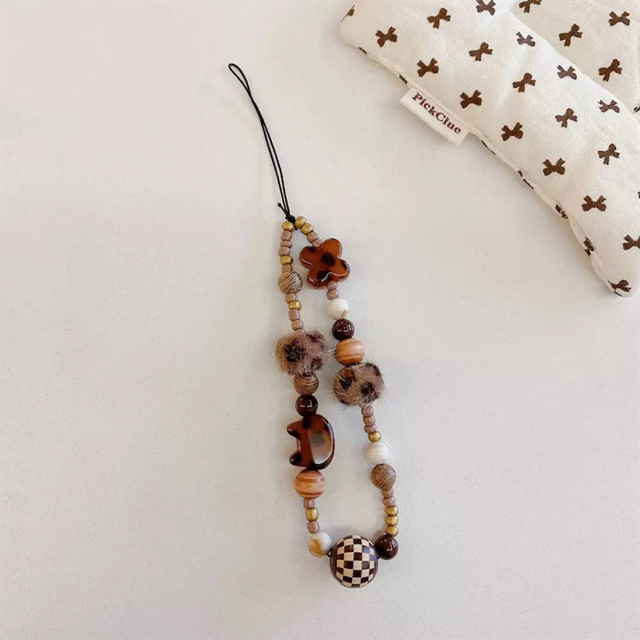 Decorative Beaded Charm Keychain Stornfield