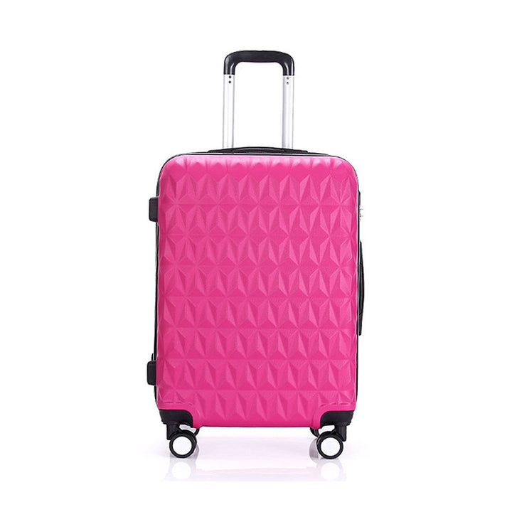 Unisex Textured Hard Shell Cabin Suitcase Stornfield