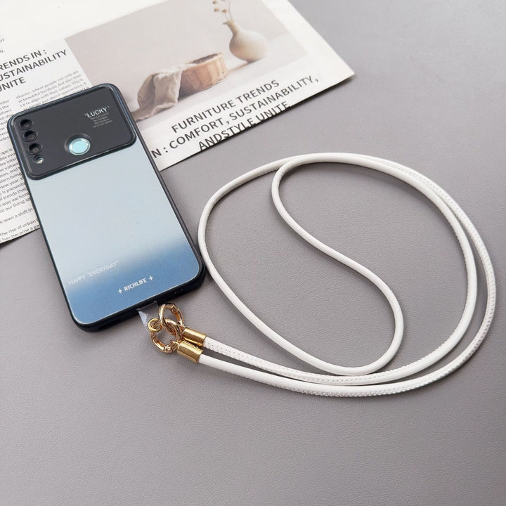 Premium Faux Leather Lanyard Stornfield