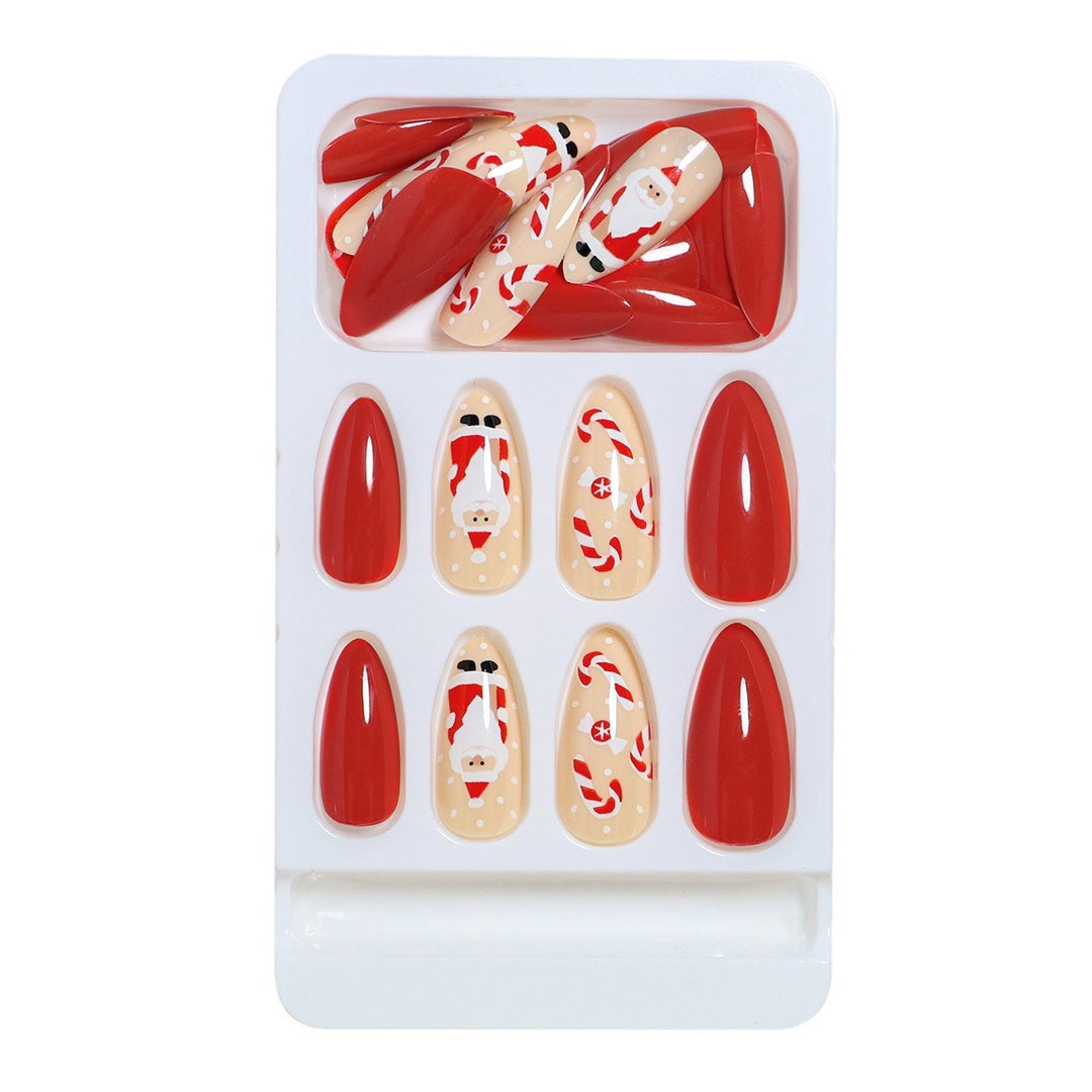 Festive Santa Claus Press-On Nail Set Stornfield