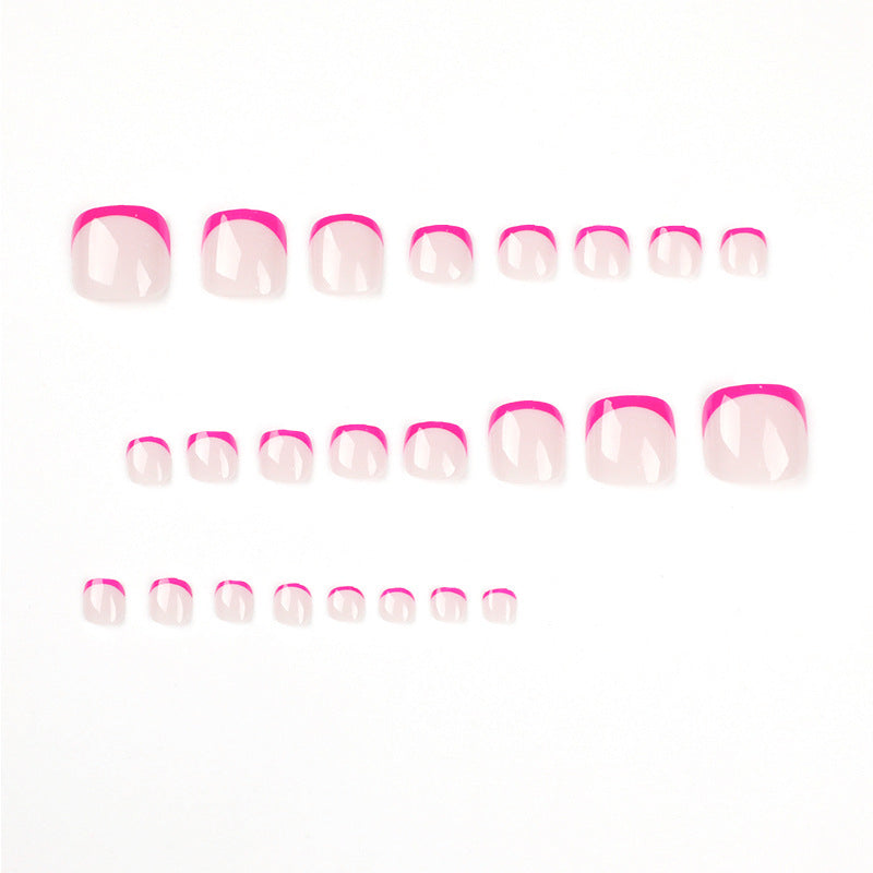 Artful foot nail design with modern color accents Stornfield