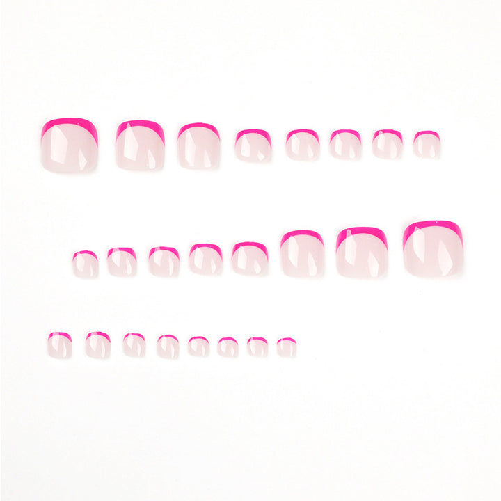 Artful foot nail design with modern color accents Stornfield
