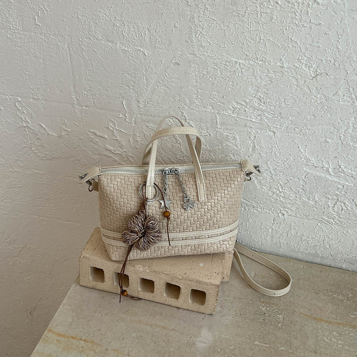 Woven Texture Handbag