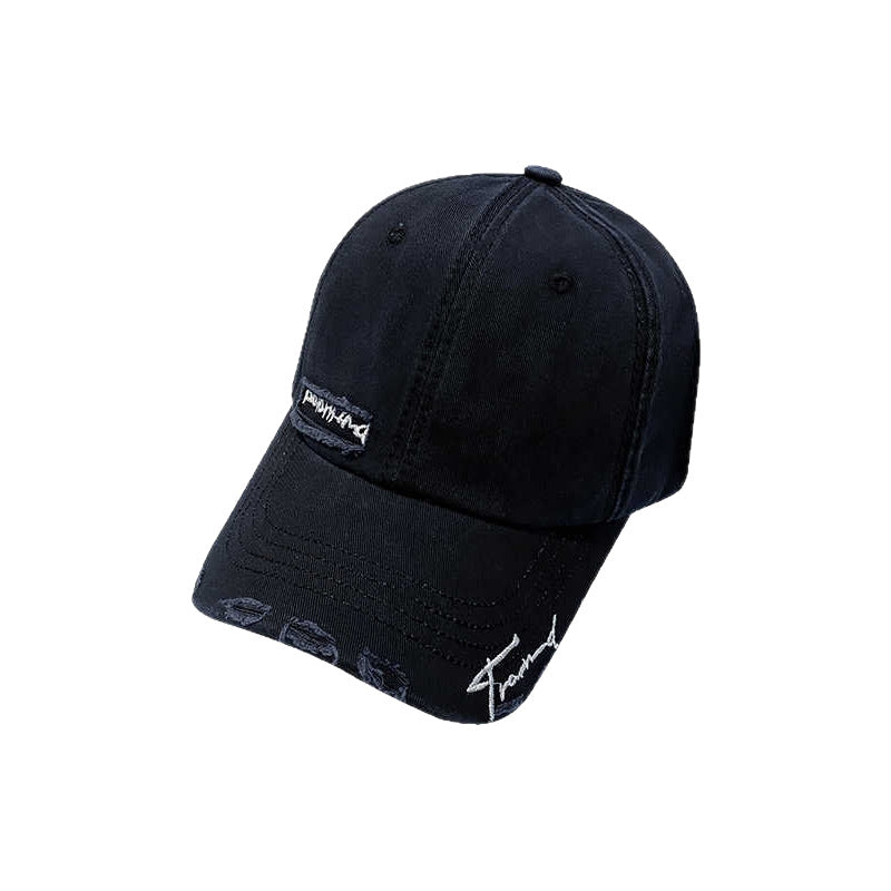 Unisex Distressed Graphic Baseball Hat Stornfield