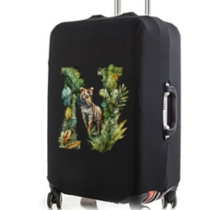 Unisex hard shell suitcase with unique tiger design Stornfield
