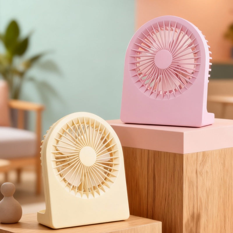 Women's portable USB fan with versatile tilt mechanism Stornfield