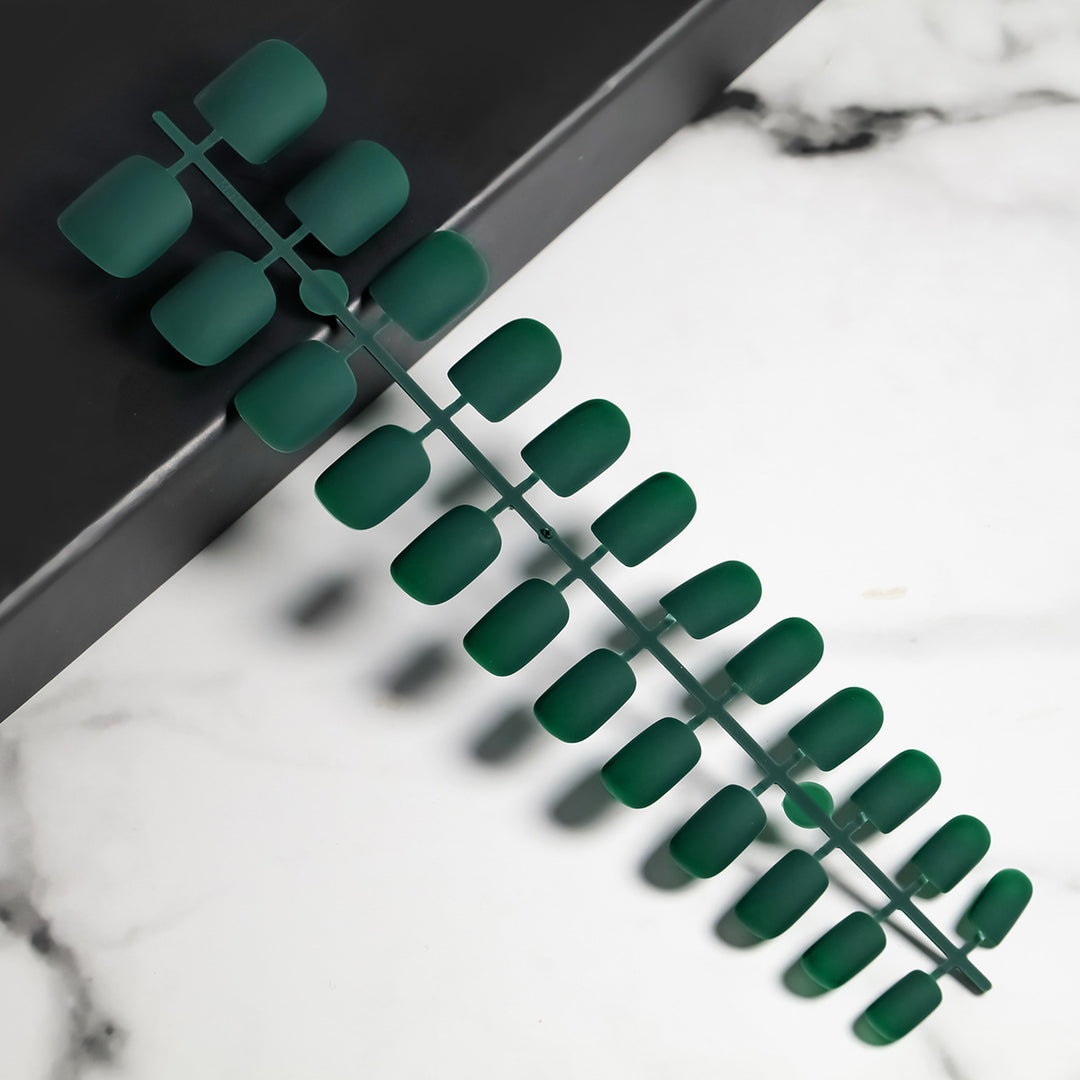Matte Finish Press-On Nail Tips Stornfield