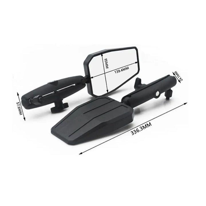 Motorcycle mirror set Stornfield