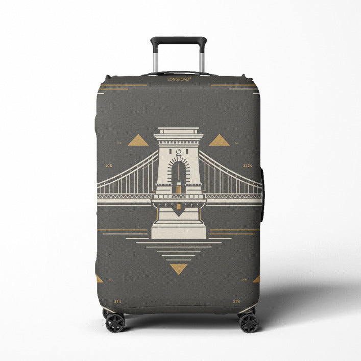 Women's Travel Trolley Stornfield  with elegant baroque pattern