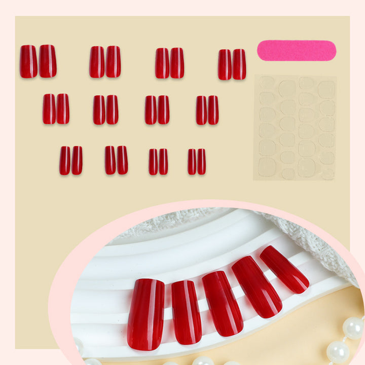 Classic Glossy Press-On Nails Stornfield