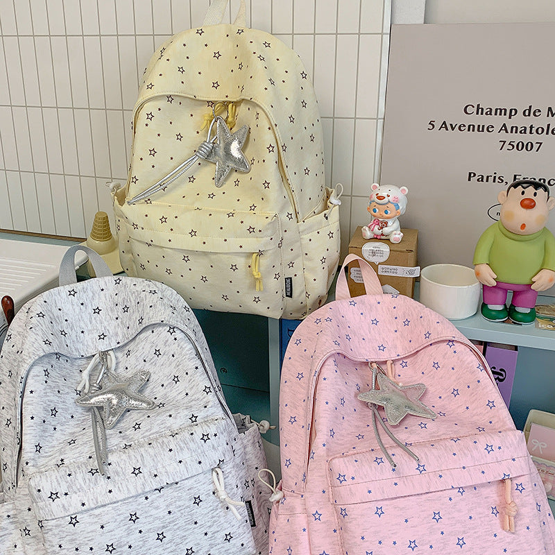 Star-Embellished Casual Daypack Stornfield