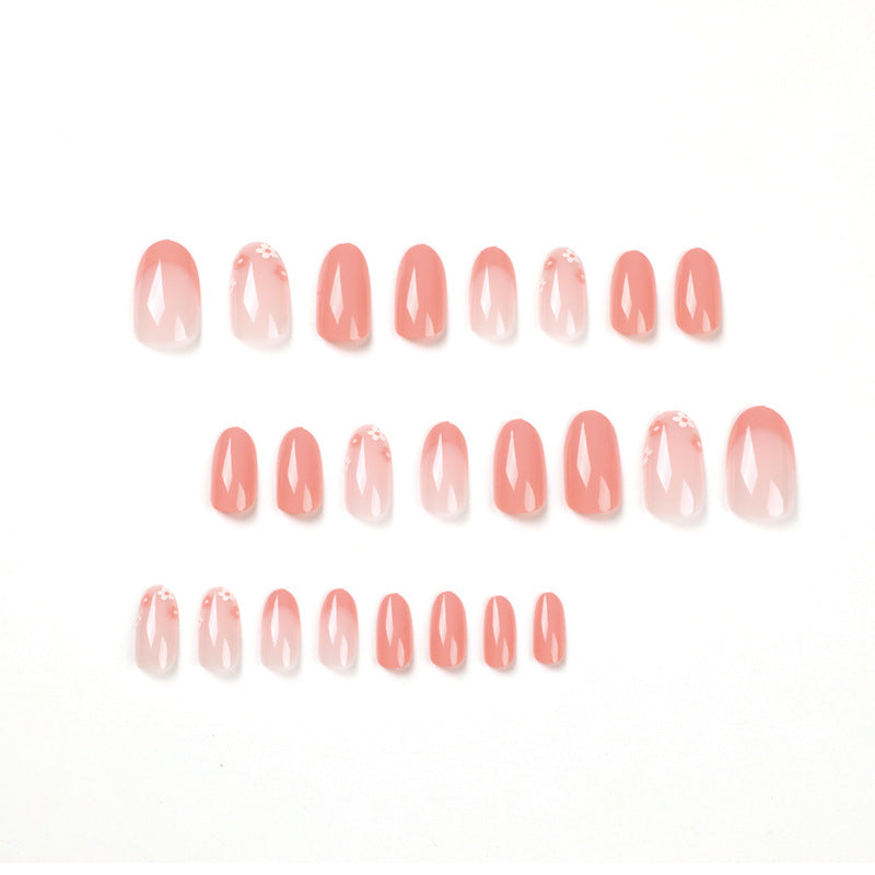 Artificial nail art with elegant floral design Stornfield