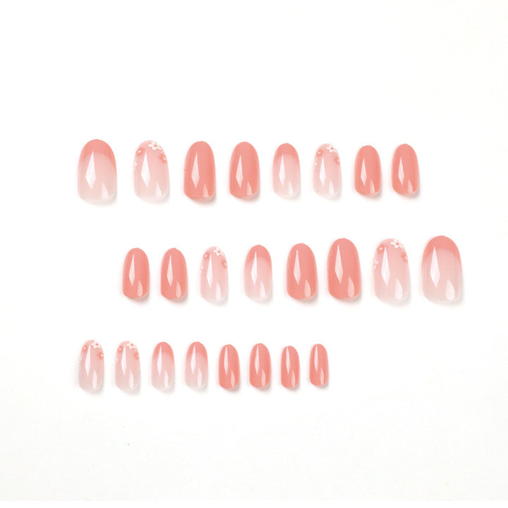 Artificial nail art with elegant floral design Stornfield