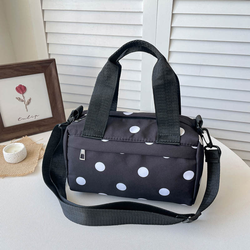 WoChic Polka Dot Mini Satchel Bag Stornfield