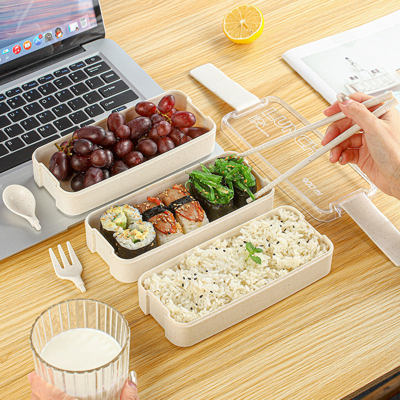 Eco-Friendly Multi-Layer Lunch Box