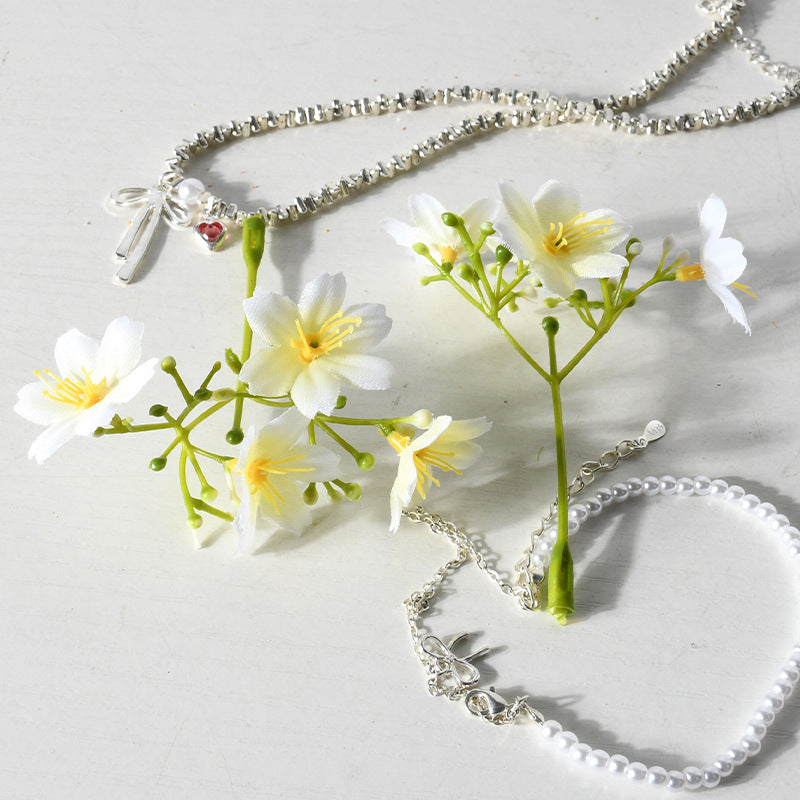 Floral Hair Accessory Brooch