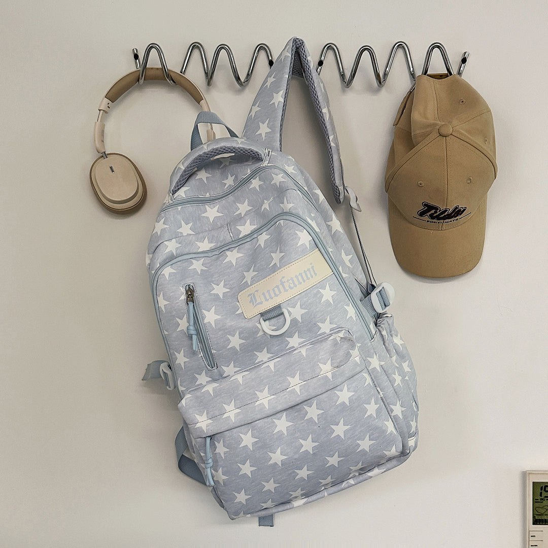 Casual Star-Patterned Backpack Stornfield 1791205638