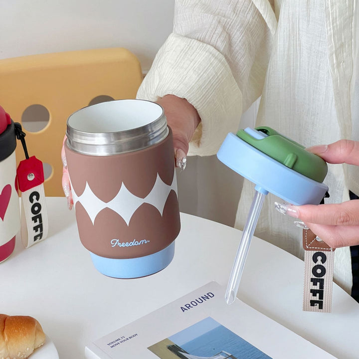Women's Insulated Coffee Cup with Practical Closure Mechanism Stornfield