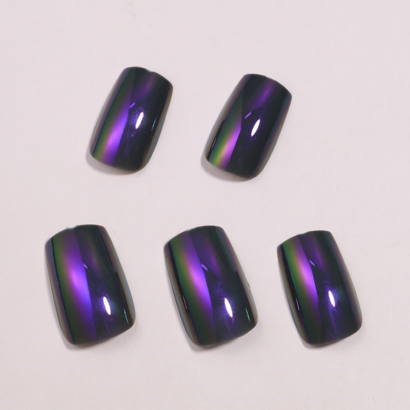 Glossy Gradient Press-On Nails Stornfield