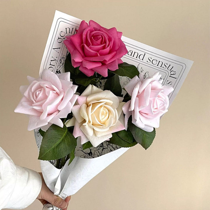 Decorative Realistic Rose Stem