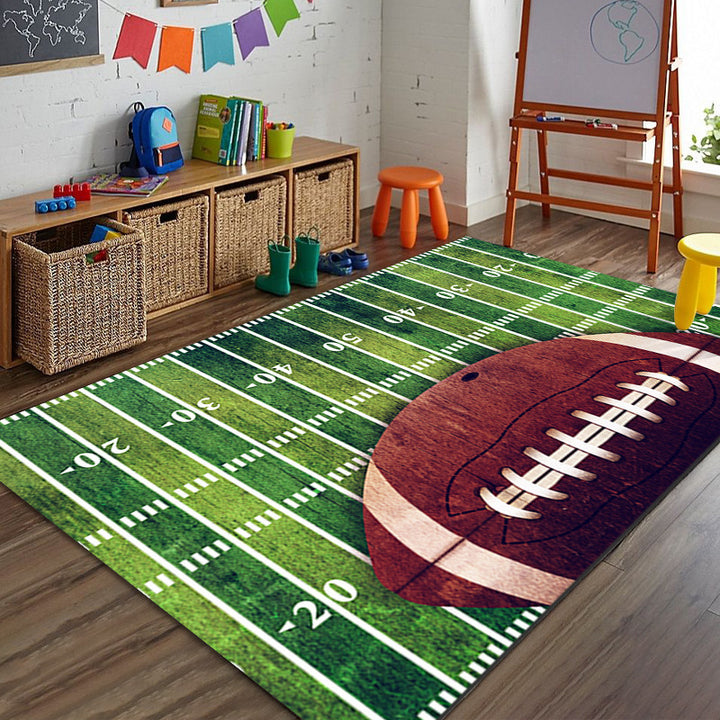 Sports-Themed Area Rug