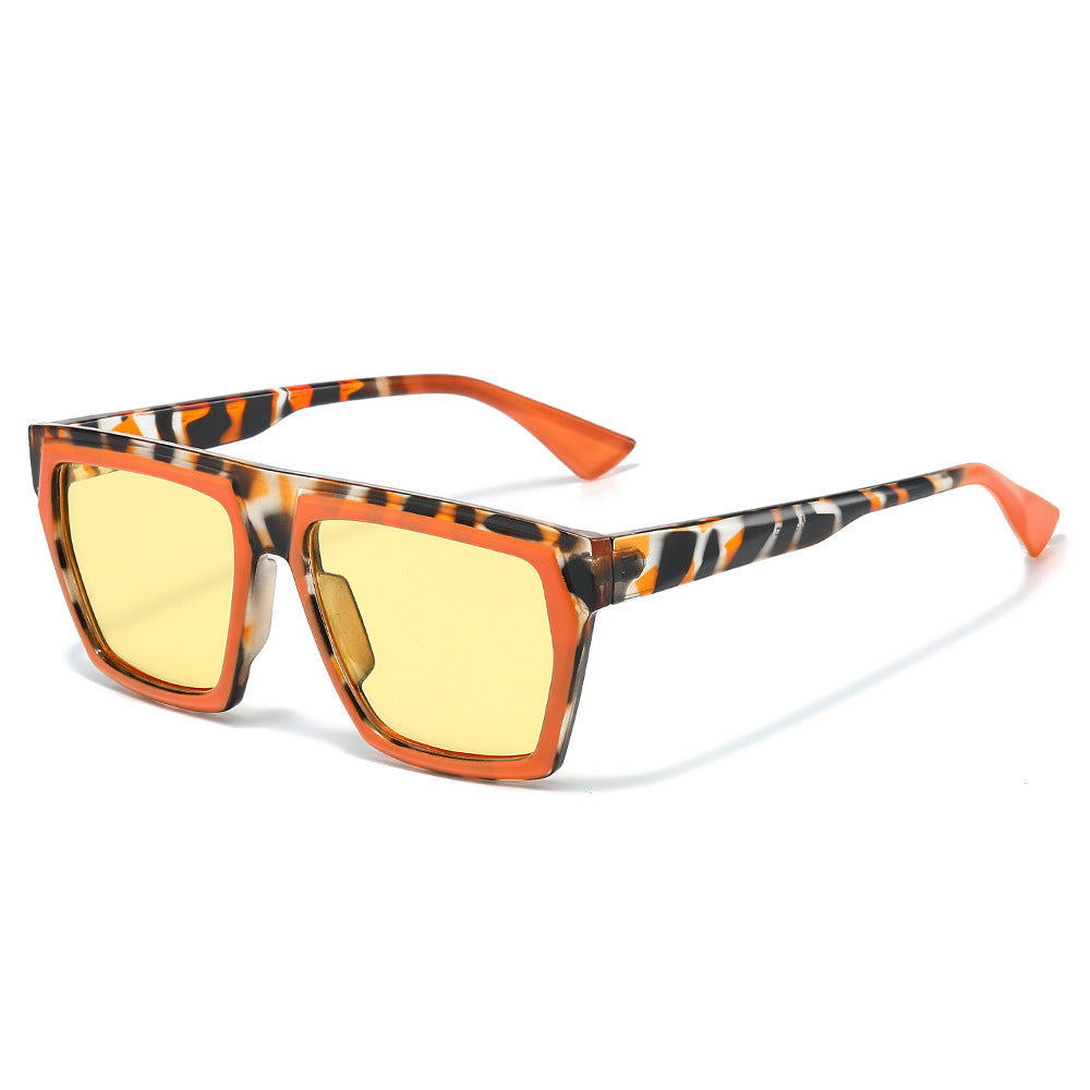 Chic Oversized Geometric Frame Sunglasses Stornfield