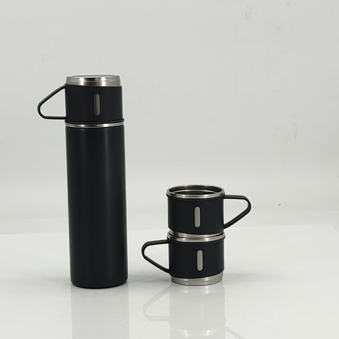 Ladies insulated bottle with integrated cups Stornfield