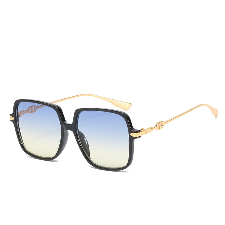 Oversized Chic Square Frame Sunglasses Stornfield