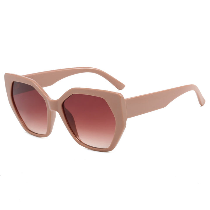 Women oversized geometric sunglasses Stornfield