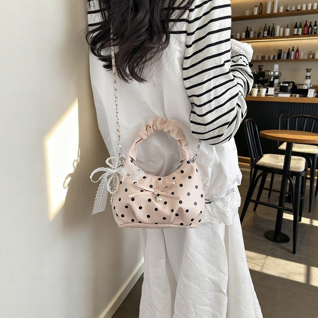 Playful Polka Dot Handbag
