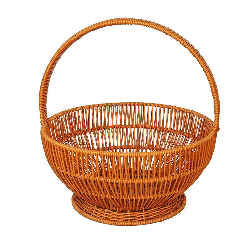 Handcrafted Wicker Storage Basket Stornfield