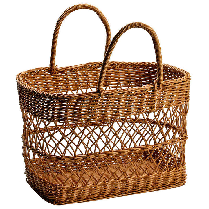 Handcrafted Woven Market Tote Stornfield