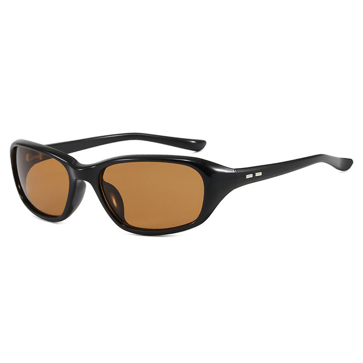 Women's sporty sunglasses with wide, ergonomic frame Stornfield