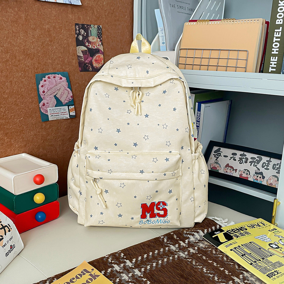 Star-Patterned Casual Backpack Stornfield 1791205609