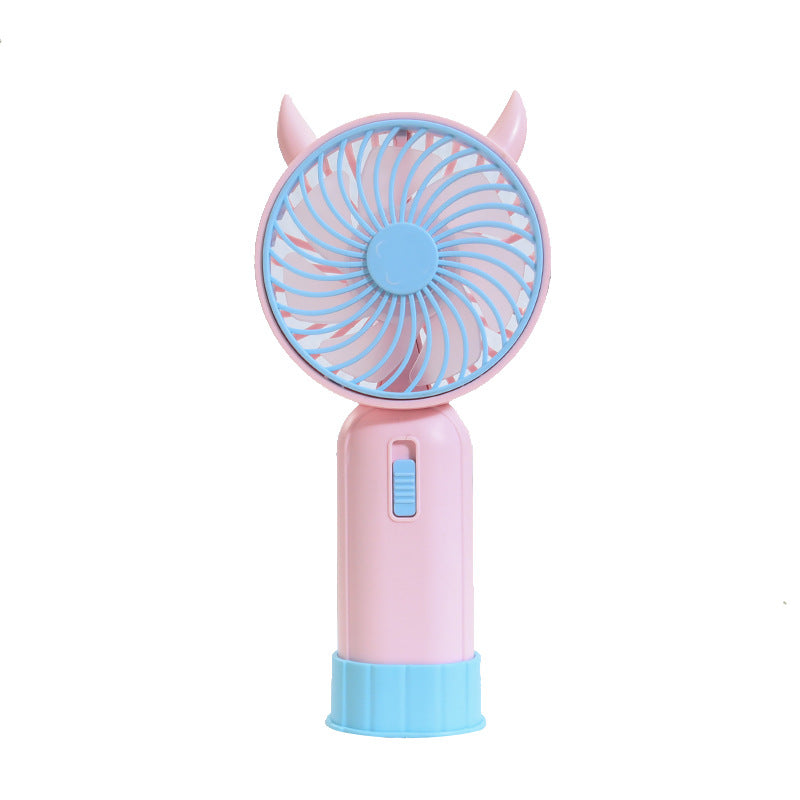 Women's Portable Handheld Fan with Cute Animal Design Stornfield